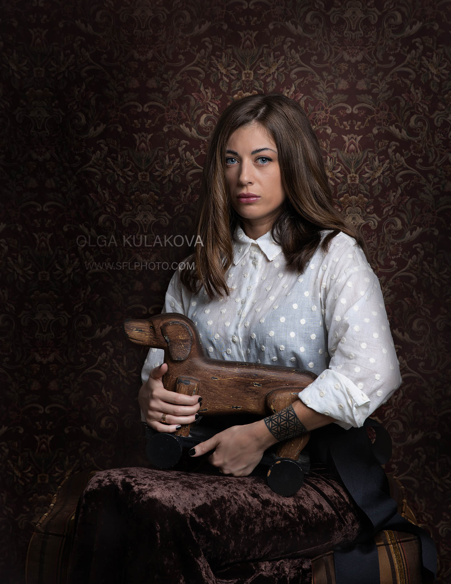 Fine art portrait session Sasha Tarnovecky